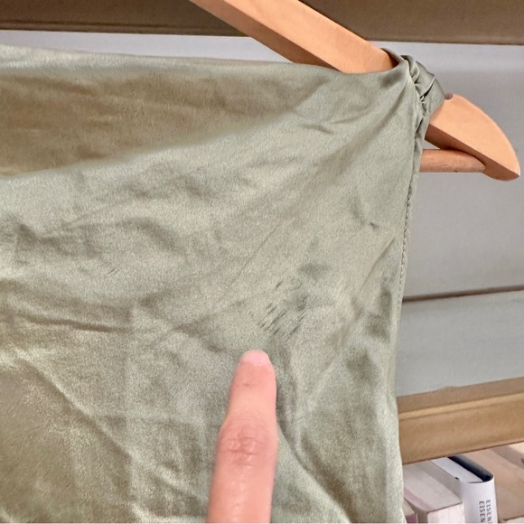 NWT Reformation Casette Silk Dress - Picture 7 of 12